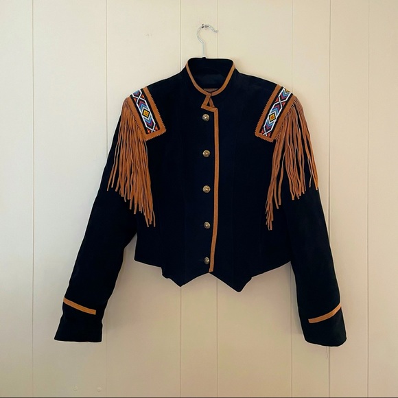 Phoenix USA Jackets & Blazers - Boho Suede Leather Jacket